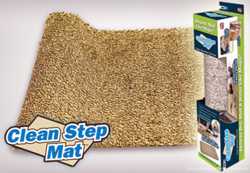 Супервпитывающий придверный коврик Clean Step Mat / Коврик грязезащитн 2