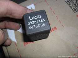 Реле Lucas 09285485, I9FL, FLASHER 12V 42/98W, оригинал 2