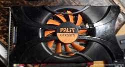 Продам б\у видео карту Palit GeForce GTX 550 Ti  3
