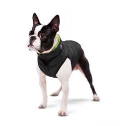 Двусторонняя курточка для собак Airy Vest cалатово-голубая XS25, салат 3