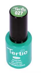Гель-лак №027 Tertio, Темно-зеленый чай 2