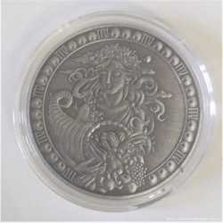 Знаки зодиака, сувенирная монета в стиле ретро. Китай. 2