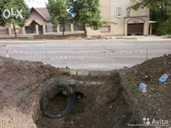 Оф проекта. Монтаж наружных сетей водопровода и канализации в Херсоне