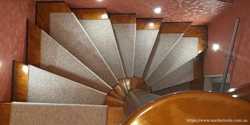 Коврики для лестницы, накладки на ступен из ковролина, коврик на сходи 2