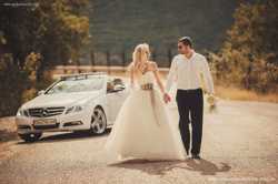 Кабриолеты "Camaro" и "Mercedes" на свадьбу в Ялте,Севастополе,Крыму. 3