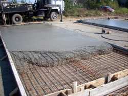 фундамент заливка бетона стяжка отмостка бетонные работы копка траншеи 2
