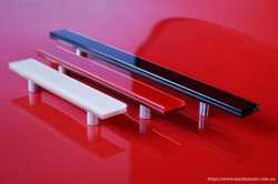 Фурнитура - Стеклянные цветные ручки для фасадов и мебели