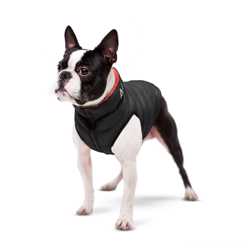 Двусторонняя курточка для собак Airy Vest cалатово-голубая L55, красно 3