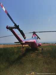Прогулочный вертолет в Одессе местоположение посадки Фонтанка 3