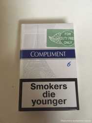 Продам сигареты COMPLIMENT BLUE demi slims 25XXL 3