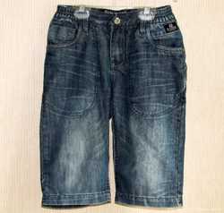 Фирменные джинсовые шорты C&amp;A, р.128, от 5 до 7 лет