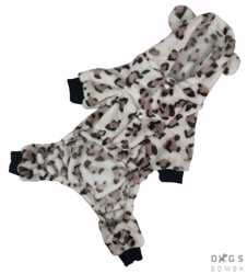 Одежда для собак костюм махровый леопард 2