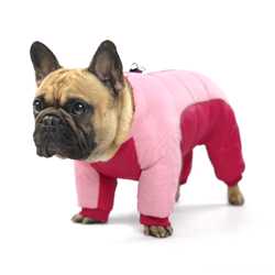 Зимний комбинезон для собак с закрытым животом Dresspet Sport Pink 2XL