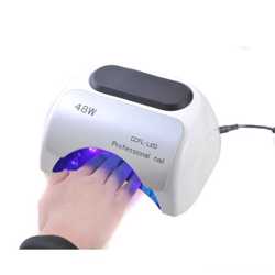 УФ лампа для ногтей сушилка 48Вт CCFL+LED UV таймер 18K 2