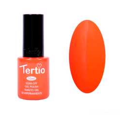 Гель-лак №016 Tertio, Неоновый кислотно-оранжевый 1