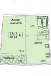 Продам 1 комнатную квартиру в ЖК 26 Жемчужине,Аркадия,Одесса 2