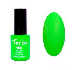 Гель-лак №022 Tertio, Неоновый зеленый