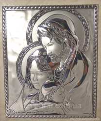 Икона Святая Семья в деревянной рамке 340 2