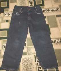 Брюки джинсовые  на мальчика 4 - 5 лет 1