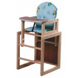 Деревянный стульчик-трансформер для кормления "Карапуз"
