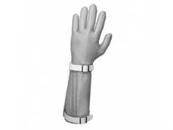 Кольчужная перчатка FM Plus с отворотом 19см, защита рук 1