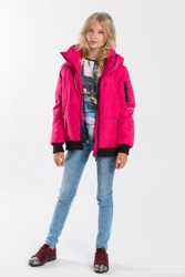 Reporter Young демисезонная куртка для девочек Fluo Influencer