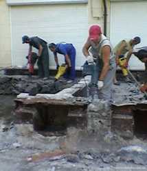 Демонтаж демонтажные земляные бетонные работы.Траншеи сливные ямы