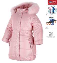 Пальто Pastels pink натуральный мех 1