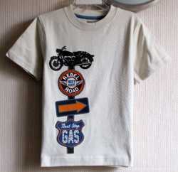 Фирменная футболка Gymboree, мотоцикл, от 4 до 6 лет, новая! 2