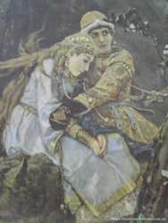Картина"Иван-Царевич на сером волке",В.Васнецов,580 х 450/560 х 680 2
