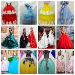 Красивые бальные платья для принцесс и их мам от производителя.