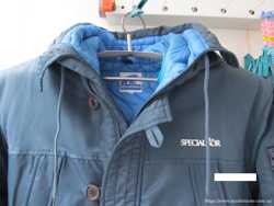 Брендовая мужская куртка (пуховик) SPECIAL ROR 2