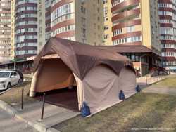 Надувная палатка герметичная 1