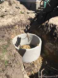 Копка каналізація вигрібна яма септик дренажний зливна яма