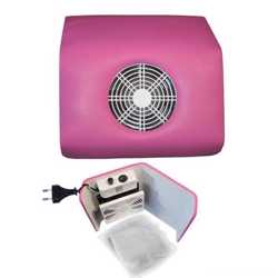 Вытяжка для маникюра Nail Dust Collector вентилятор + 3 мешочка Фиолет 2