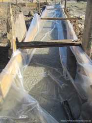 фундамент заливка бетона стяжка отмостка бетонные работы копка траншеи