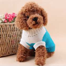 Теплый свитер для собак Taotaopets 675501 Blue L домашних животных 1