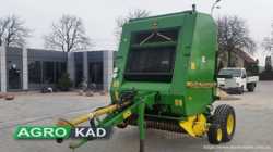 Пресс-подборщик рулонный John Deere 580 1