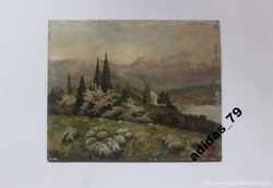 Картина маслом по дереву, Крым до 1917-го года 1
