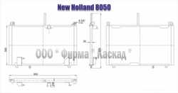 Радиатор масляный комбайна NEW HOLLAND 8050 2