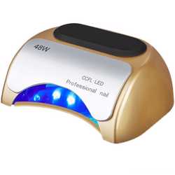 Гибридная ультрафиолетовая LED лампас таймером светодиодная UV Lamp 48 1