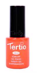 Гель-лак №016 Tertio, Неоновый кислотно-оранжевый 3
