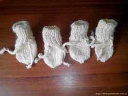 Белые шерстяные носки для той-терьера, чихуахуа, пинчера 1