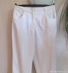 Замечательные стильные белые джинсы 3