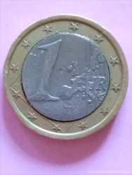 РЕДКИЙ БРАК, 1 евро, Италия, 2002 г. 2