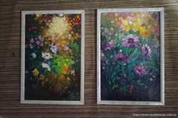 Живопись картины миниатюры цветы импрессионизм 2