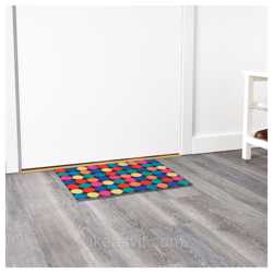 RORSLEV Придверный коврик, разноцветный, 40x60 см 00394243 IKEA, ИКЕА, 2