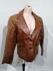 Шкіряна жіноча куртка 2