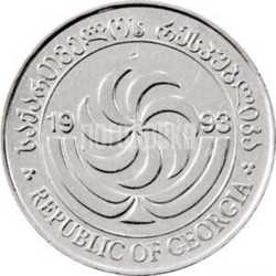 Первые монеты Грузии после распада СССР  - 1993 г.  10  и 20 тетри 2