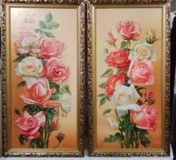 Диптих "Розы"(две картины